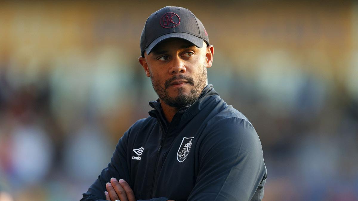 Burnley boss Vincent Kompany